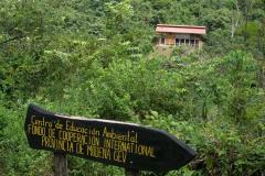 the station seen from the environmental center